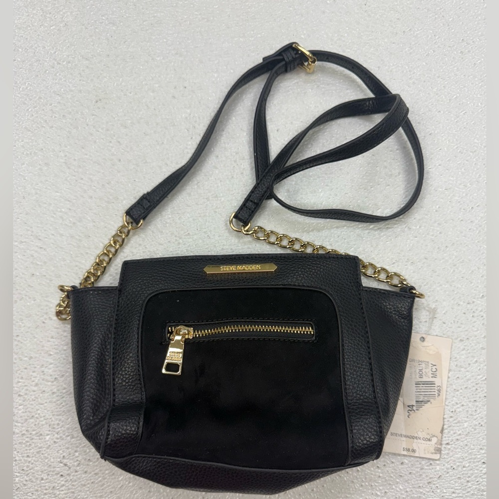 Steve Madden Black Crossbody Bag